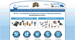 Desktop Screenshot of donwolf.com